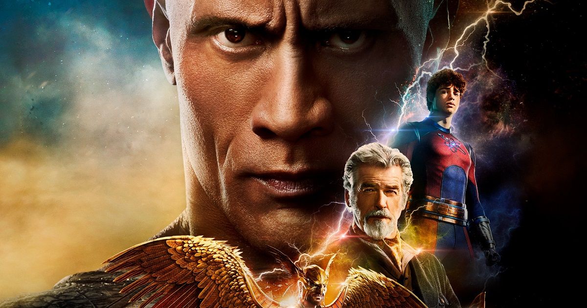 Black Adam Posters Offer Detailed Look at The Rock’s Antihero & the JSA