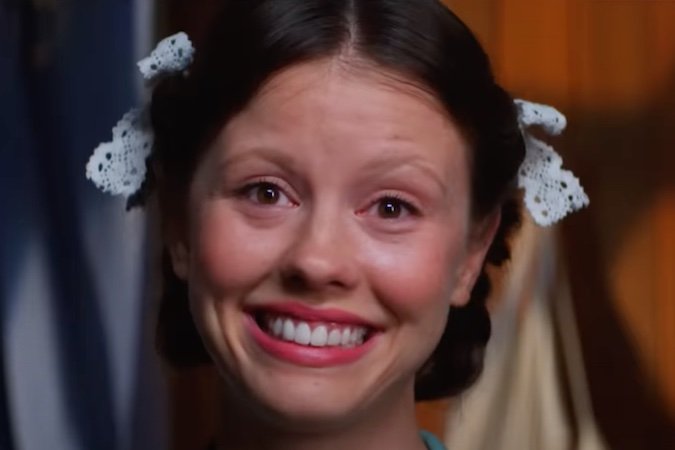 Mia Goth Says That Creepy Smile Scene in Pearl Wasn’t Scripted