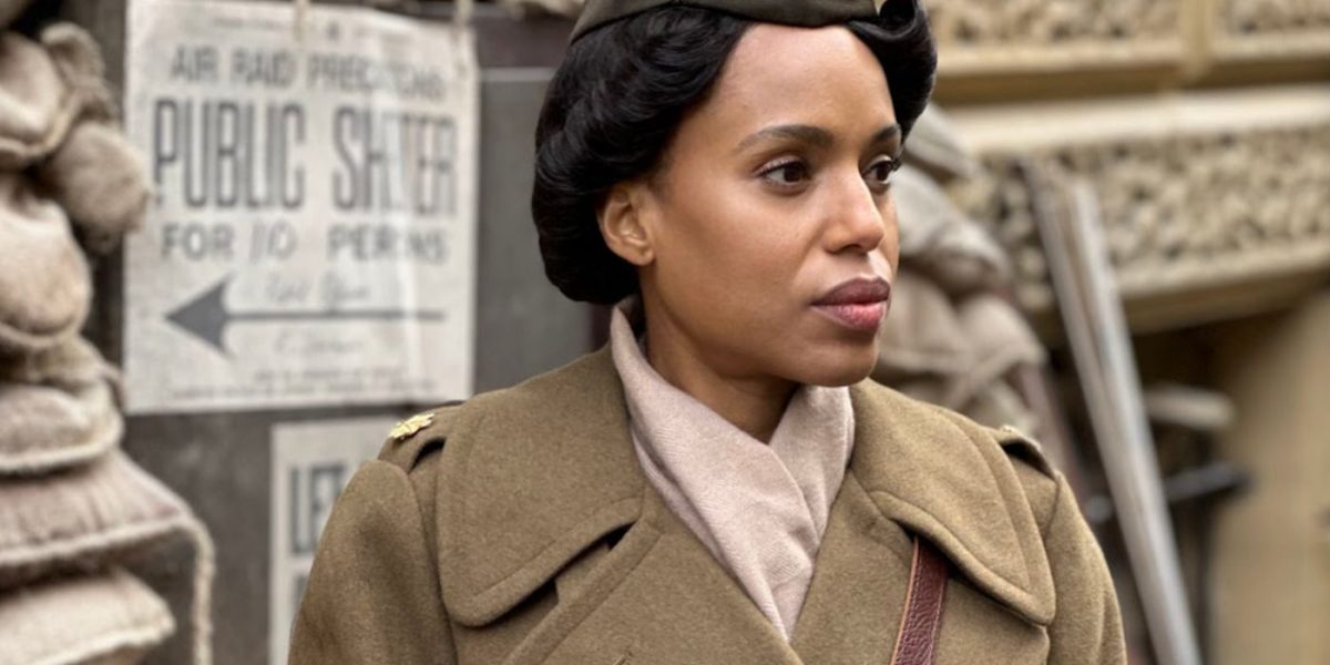 ‘Six Triple Eight’ Image Shows Kerry Washington in Tyler Perry’s WWII Biopic